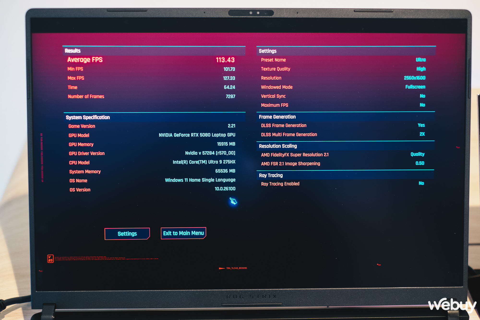Cận cảnh loạt laptop gaming ASUS ROG sử dụng GPU RTX 50 Series vừa ra mắt tại Việt Nam: Giá lên tới hơn 140 triệu đồng- Ảnh 8. Cận cảnh loạt laptop gaming ASUS ROG sử dụng GPU RTX 50 Series vừa ra mắt tại Việt Nam: Giá lên tới hơn 140 triệu đồng- Ảnh 8.