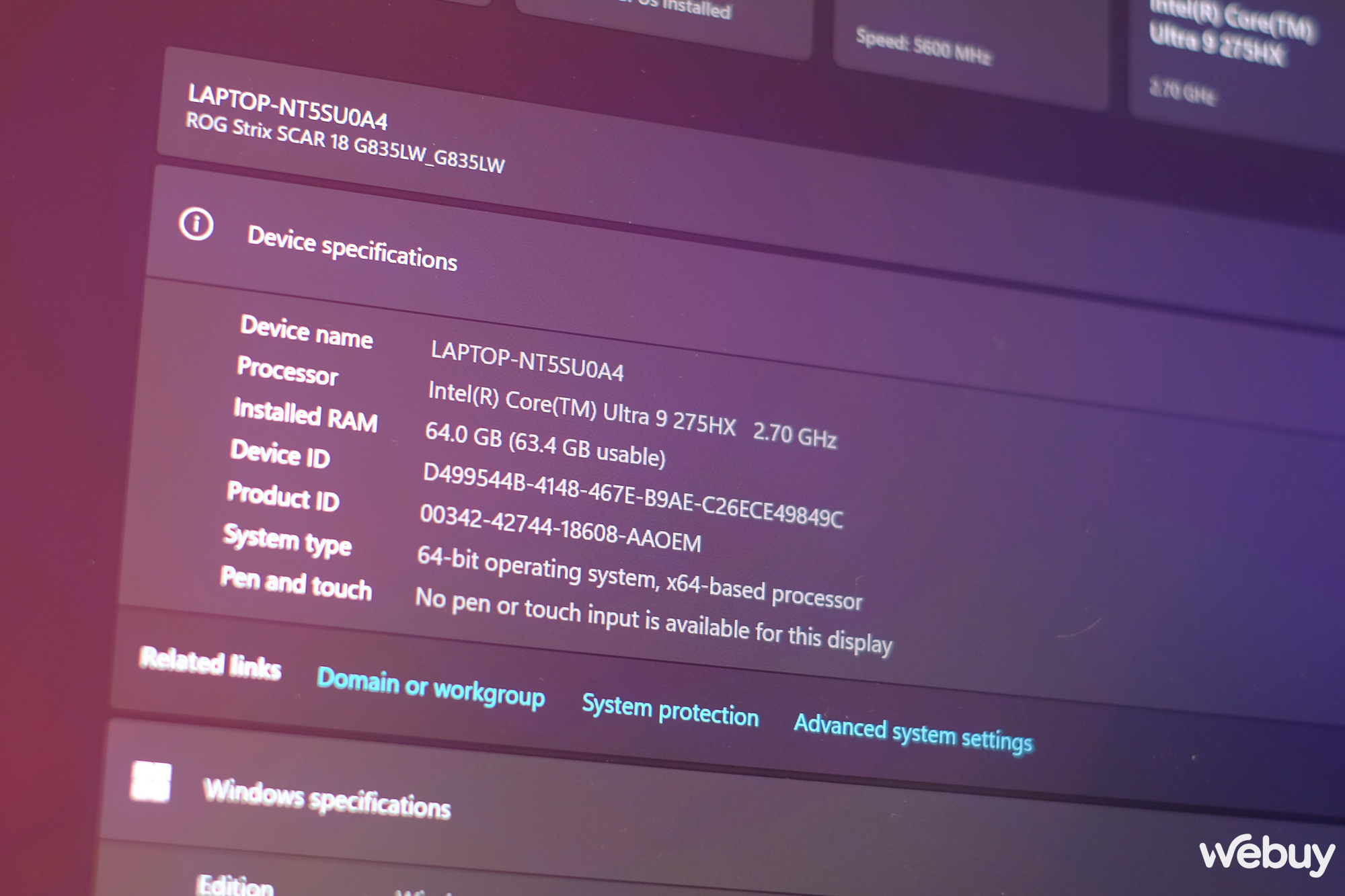 Cận cảnh loạt laptop gaming ASUS ROG sử dụng GPU RTX 50 Series vừa ra mắt tại Việt Nam: Giá lên tới hơn 140 triệu đồng- Ảnh 9. Cận cảnh loạt laptop gaming ASUS ROG sử dụng GPU RTX 50 Series vừa ra mắt tại Việt Nam: Giá lên tới hơn 140 triệu đồng- Ảnh 9.