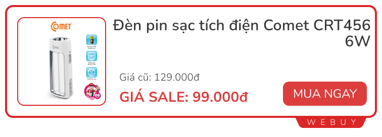 Săn deal đồ thiết thực cho mùa hè: Quạt phun sương, máy làm đá, đèn đuổi muỗi...- Ảnh 7.