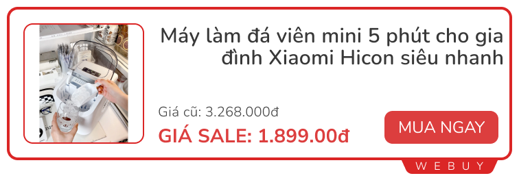 Săn deal đồ thiết thực cho mùa hè: Quạt phun sương, máy làm đá, đèn đuổi muỗi...- Ảnh 3.