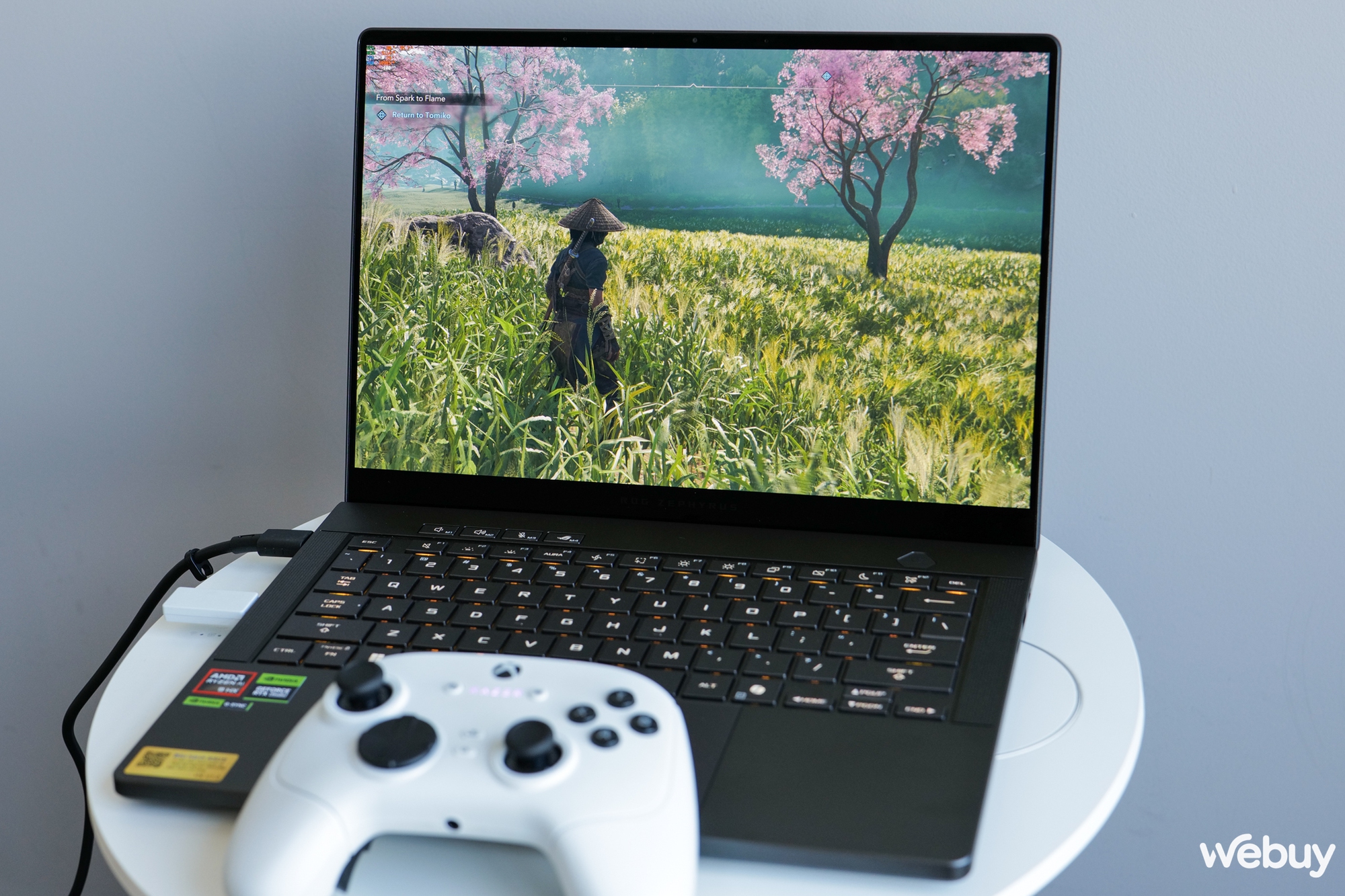 Đánh giá ROG Zephyrus G14 2025: Không ai nghĩ laptop gaming mỏng nhẹ như này lại “giấu hàng nặng” RTX 5080- Ảnh 32. Đánh giá ROG Zephyrus G14 2025: Không ai nghĩ laptop gaming mỏng nhẹ như này lại “giấu hàng nặng” RTX 5080- Ảnh 32.