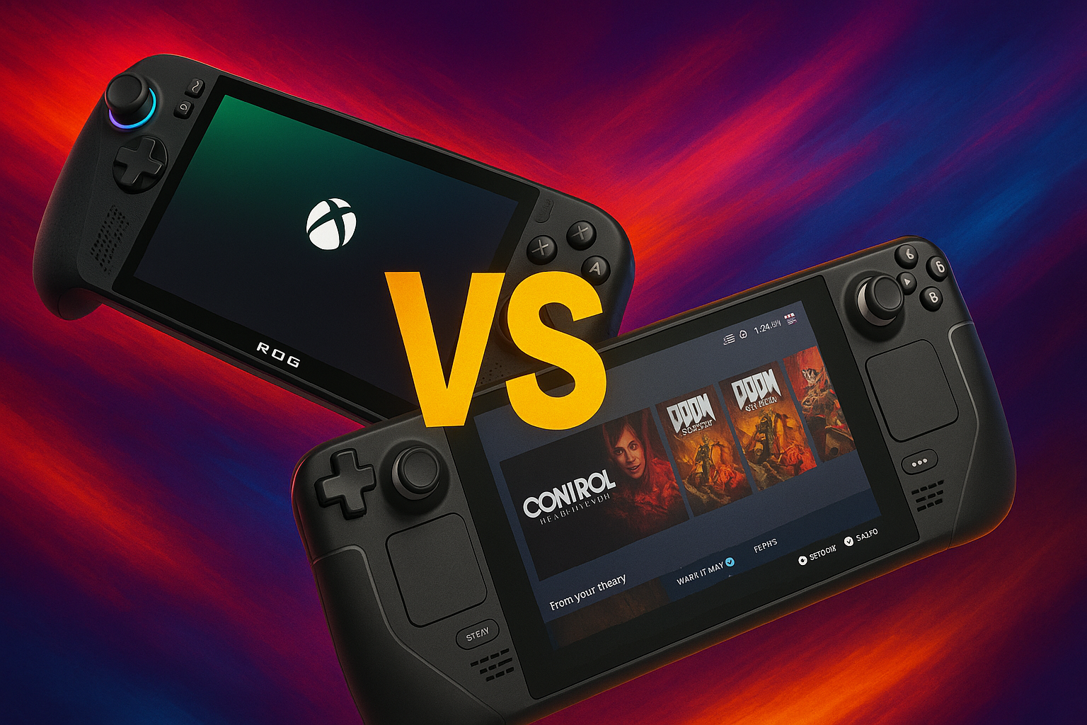 Xbox Ally X ‘so kè’ với Steam Deck: Ngôi vương máy chơi game cầm tay đã bị lật đổ?- Ảnh 2. Xbox Ally X ‘so kè’ với Steam Deck: Ngôi vương máy chơi game cầm tay đã bị lật đổ?- Ảnh 2.