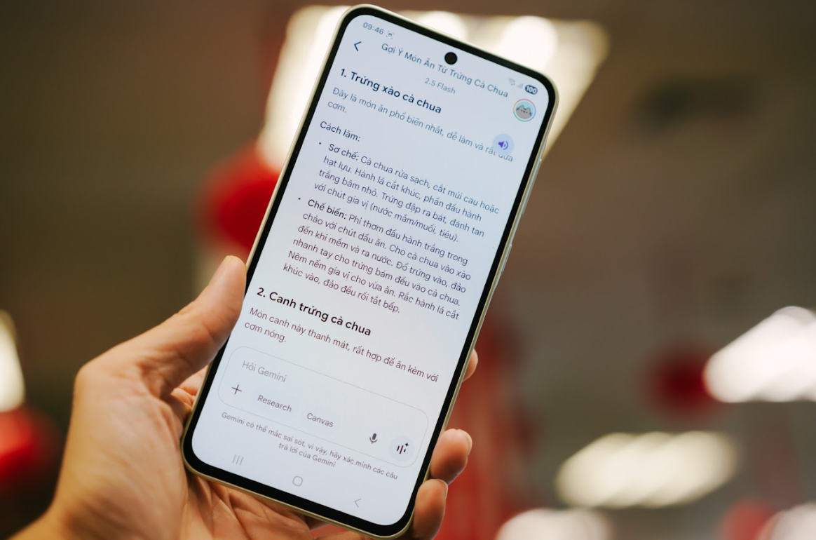 Khơi dậy niềm vui vào bếp với AI và tính năng siêu hay này trên Galaxy A series mới- Ảnh 2. Khơi dậy niềm vui vào bếp với AI và tính năng siêu hay này trên Galaxy A series mới- Ảnh 2.