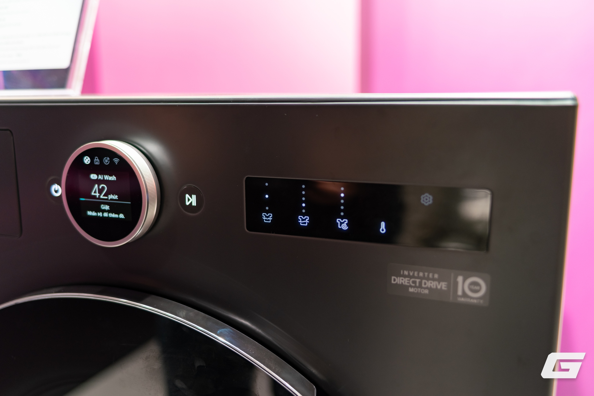 Cận cảnh thế hệ máy giặt sấy LG AI DD 2.0: Nhiều tính năng AI, có thể mô phỏng thao tác giặt tay- Ảnh 11. Cận cảnh thế hệ máy giặt sấy LG AI DD 2.0: Nhiều tính năng AI, có thể mô phỏng thao tác giặt tay- Ảnh 11.