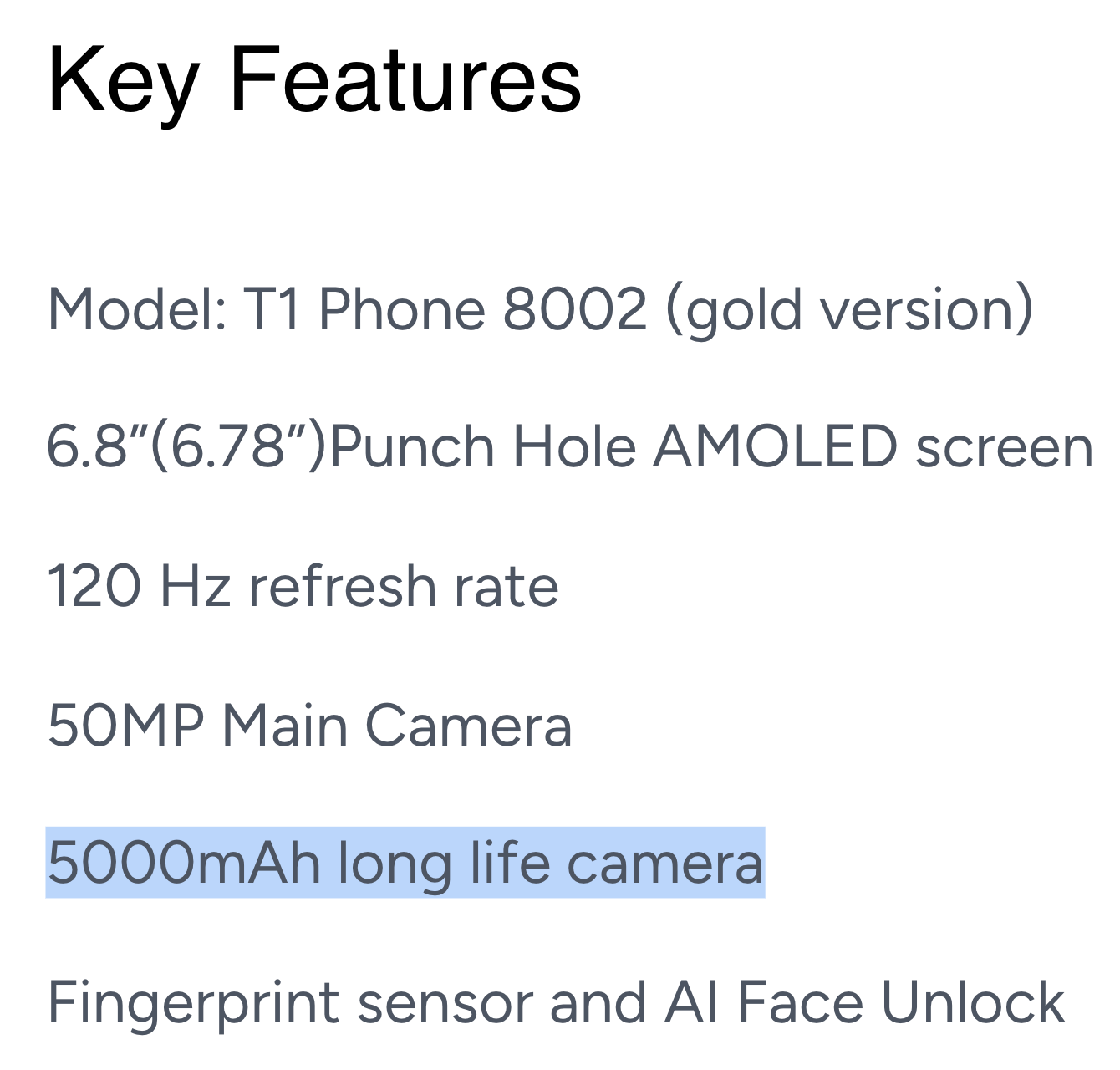 Ông Trump ra mắt điện thoại mạ vàng giá 499 USD với thiết kế giống iPhone, "camera dung lượng lớn" 5.000mAh, cam kết sản xuất tại Mỹ- Ảnh 3. Ông Trump ra mắt điện thoại mạ vàng giá 499 USD với thiết kế giống iPhone, "camera dung lượng lớn" 5.000mAh, cam kết sản xuất tại Mỹ- Ảnh 3.