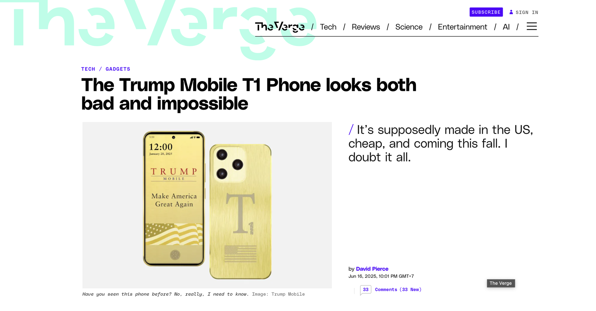 Vừa ra mắt, smartphone "Made in USA" giá 499 USD của ông Trump đã bị truyền thông Mỹ nghi ngờ- Ảnh 2. Vừa ra mắt, smartphone "Made in USA" giá 499 USD của ông Trump đã bị truyền thông Mỹ nghi ngờ- Ảnh 2.
