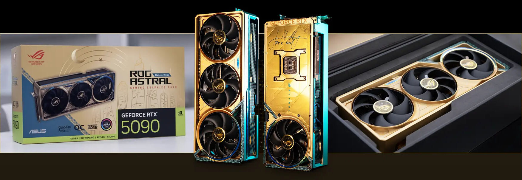 RTX 5090 mạ vàng có chữ ký của CEO NVIDIA Jensen Huang được rao bán với mức giá kỷ lục- Ảnh 2. RTX 5090 mạ vàng có chữ ký của CEO NVIDIA Jensen Huang được rao bán với mức giá kỷ lục- Ảnh 2.