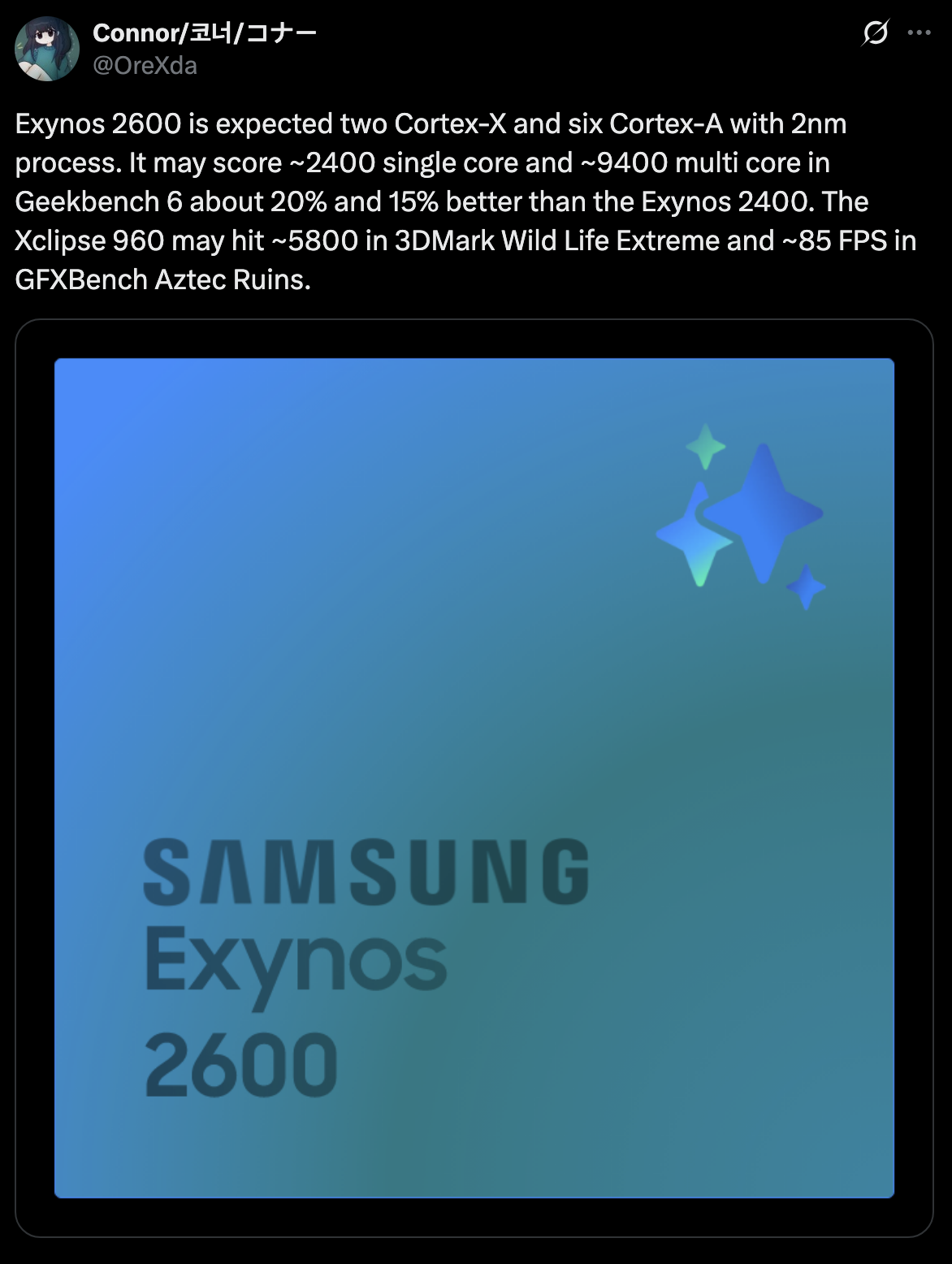 Exynos 2600 sẽ có kiến trúc mới, hiệu năng vượt A18 Pro của Apple?- Ảnh 3. Exynos 2600 sẽ có kiến trúc mới, hiệu năng vượt A18 Pro của Apple?- Ảnh 3.