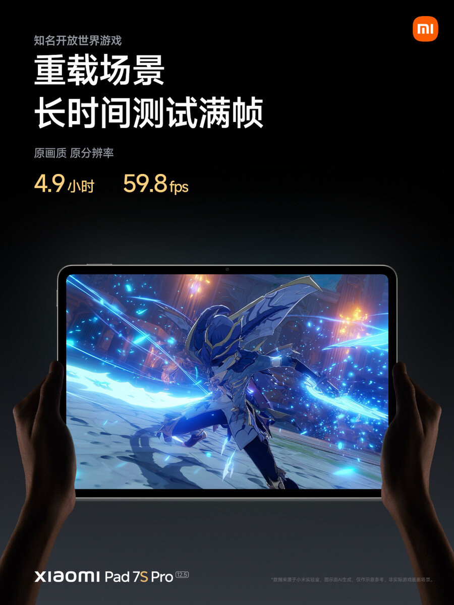 Xiaomi Pad 7S Pro 12.5 xác nhận thông số cấu hình: Đối thủ nặng ký của iPad Pro với chip XRING 01, độ mỏng 5.8mm, màn hình 144Hz- Ảnh 6. Xiaomi Pad 7S Pro 12.5 xác nhận thông số cấu hình: Đối thủ nặng ký của iPad Pro với chip XRING 01, độ mỏng 5.8mm, màn hình 144Hz- Ảnh 6.