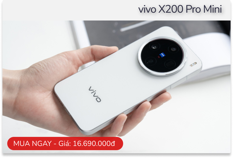 'Nhỏ mà có võ' - Truy tìm 7 smartphone kích cỡ nhỏ đáng mua nhất đầu 2025 từ Samsung, Xiaomi cho tới Apple- Ảnh 8.