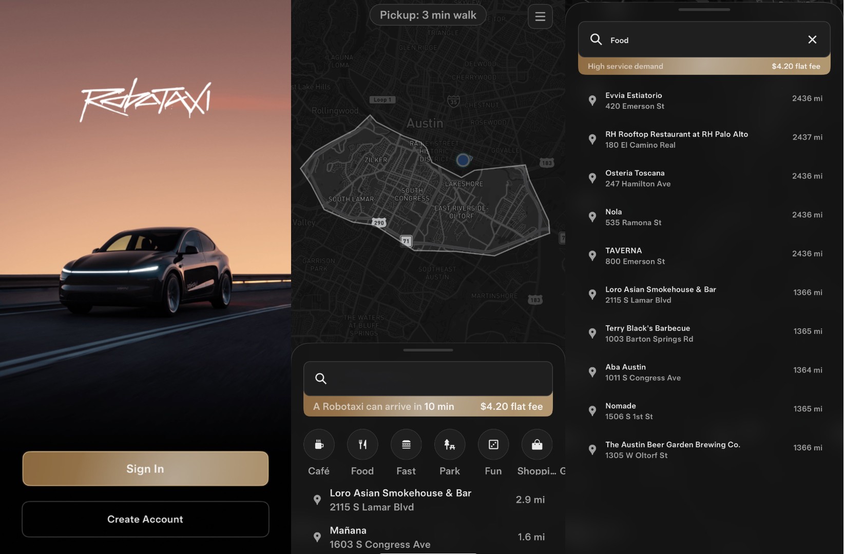 Những chi tiết thú vị trong ứng dụng gọi taxi tự lái của Elon Musk- Ảnh 1. Những chi tiết thú vị trong ứng dụng gọi taxi tự lái của Elon Musk- Ảnh 1.