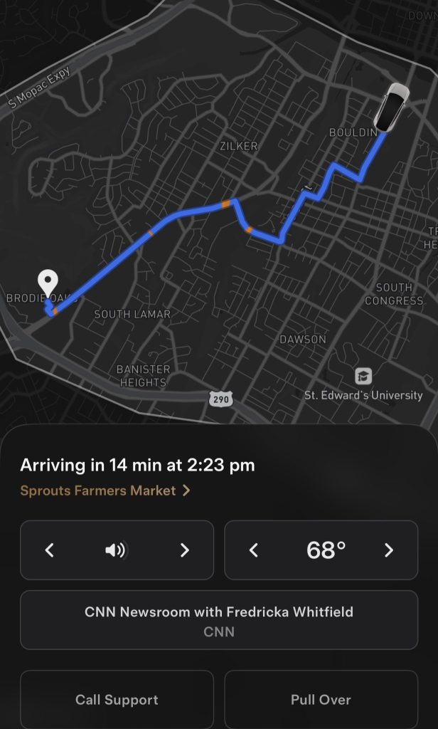 Những chi tiết thú vị trong ứng dụng gọi taxi tự lái của Elon Musk- Ảnh 3. Những chi tiết thú vị trong ứng dụng gọi taxi tự lái của Elon Musk- Ảnh 3.