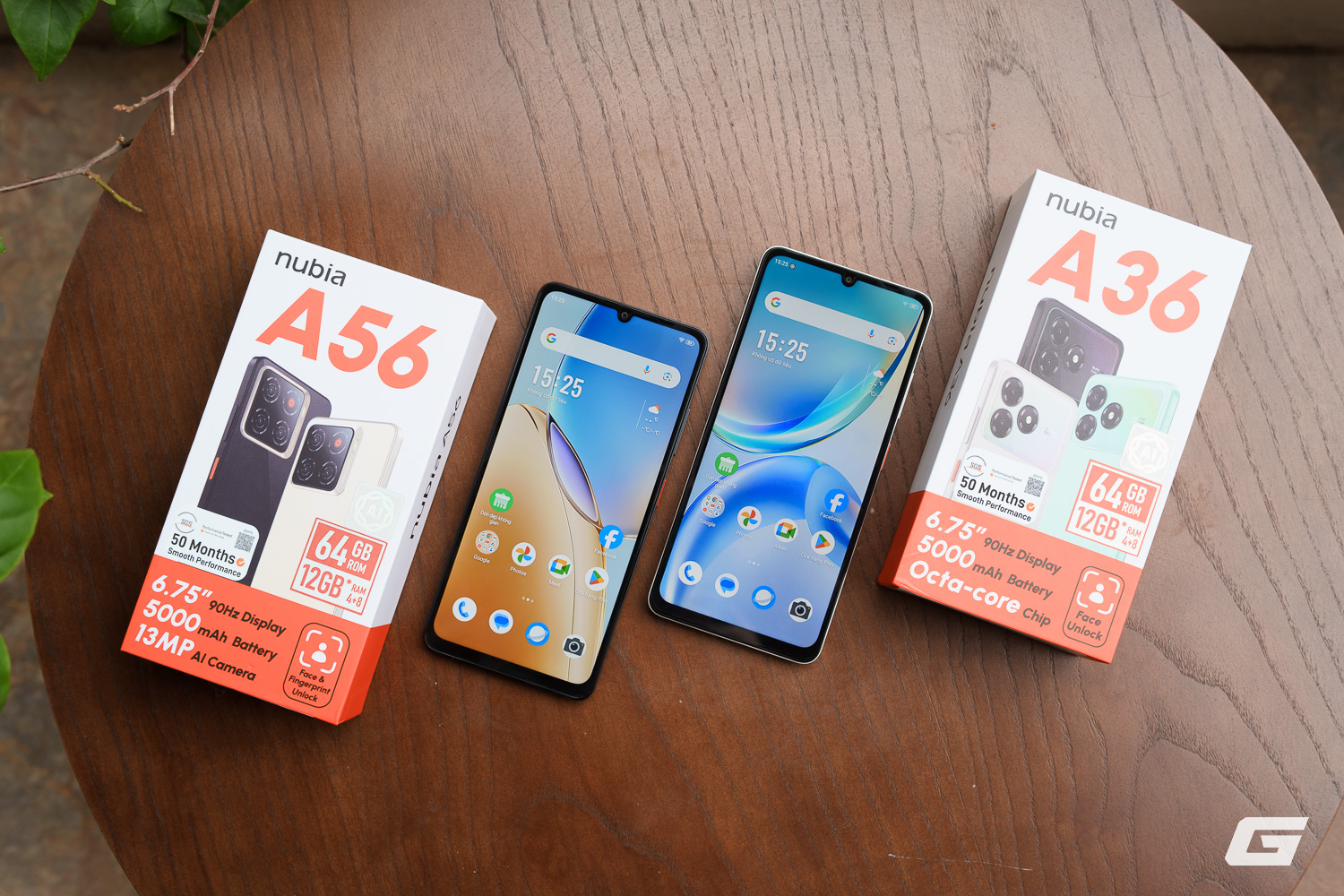 Trên tay bộ đôi phổ thông nubia A36 và A56: Màn hình lớn 90Hz, pin 5000mAh, có AI, hứa hẹn dùng mượt ít nhất 4 năm- Ảnh 1. Trên tay bộ đôi phổ thông nubia A36 và A56: Màn hình lớn 90Hz, pin 5000mAh, có AI, hứa hẹn dùng mượt ít nhất 4 năm- Ảnh 1.
