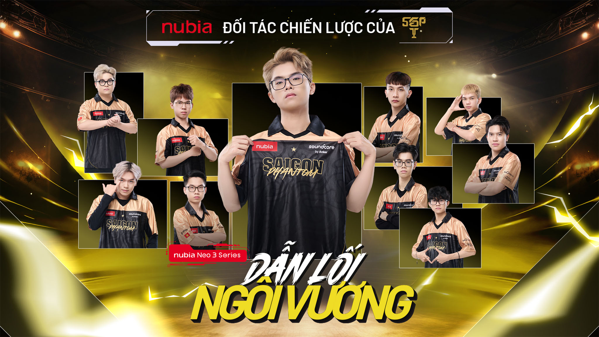 nubia hợp tác chiến lược cùng Saigon Phantom, thúc đẩy phát triển eSports Việt- Ảnh 1. nubia hợp tác chiến lược cùng Saigon Phantom, thúc đẩy phát triển eSports Việt- Ảnh 1.