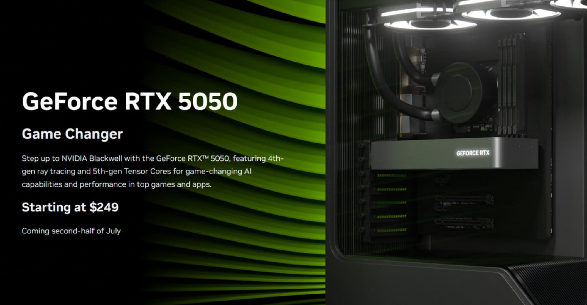 NVIDIA RTX 5050 chính thức ra mắt với 8GB VRAM GDDR6, giá 6.5 triệu đồng- Ảnh 5. NVIDIA RTX 5050 chính thức ra mắt với 8GB VRAM GDDR6, giá 6.5 triệu đồng- Ảnh 5.