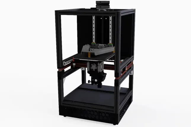 Robot 3D từ một khối lộn ngược và có thể bước ra khỏi máy in- Ảnh 2. Robot 3D từ một khối lộn ngược và có thể bước ra khỏi máy in- Ảnh 2.
