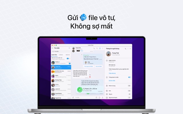 Một tính năng Lotus Chat cung cấp miễn phí dù app chat khác "tính tiền": Lúc cần gấp mới thấy quan trọng- Ảnh 2. Một tính năng Lotus Chat cung cấp miễn phí dù app chat khác "tính tiền": Lúc cần gấp mới thấy quan trọng- Ảnh 2.