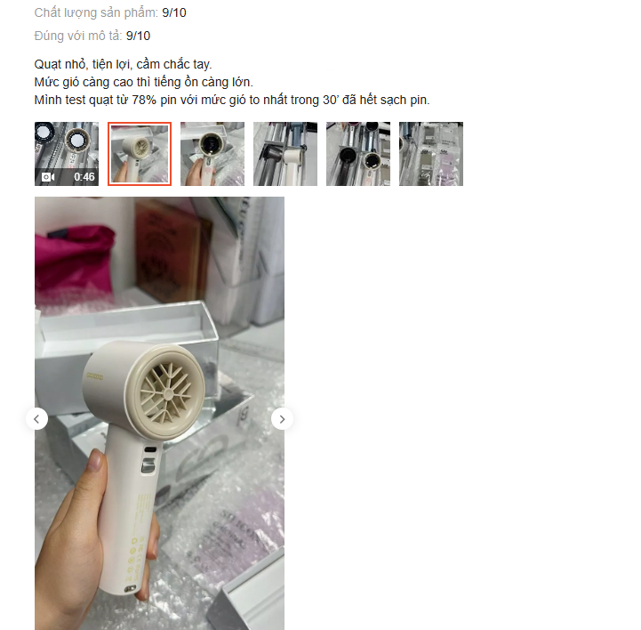 5 mẫu quạt mini cần sắm ngay dịp nóng này: Nhiều review khen, nhỏ gọn, giá rẻ- Ảnh 1. 5 mẫu quạt mini cần sắm ngay dịp nóng này: Nhiều review khen, nhỏ gọn, giá rẻ- Ảnh 1.