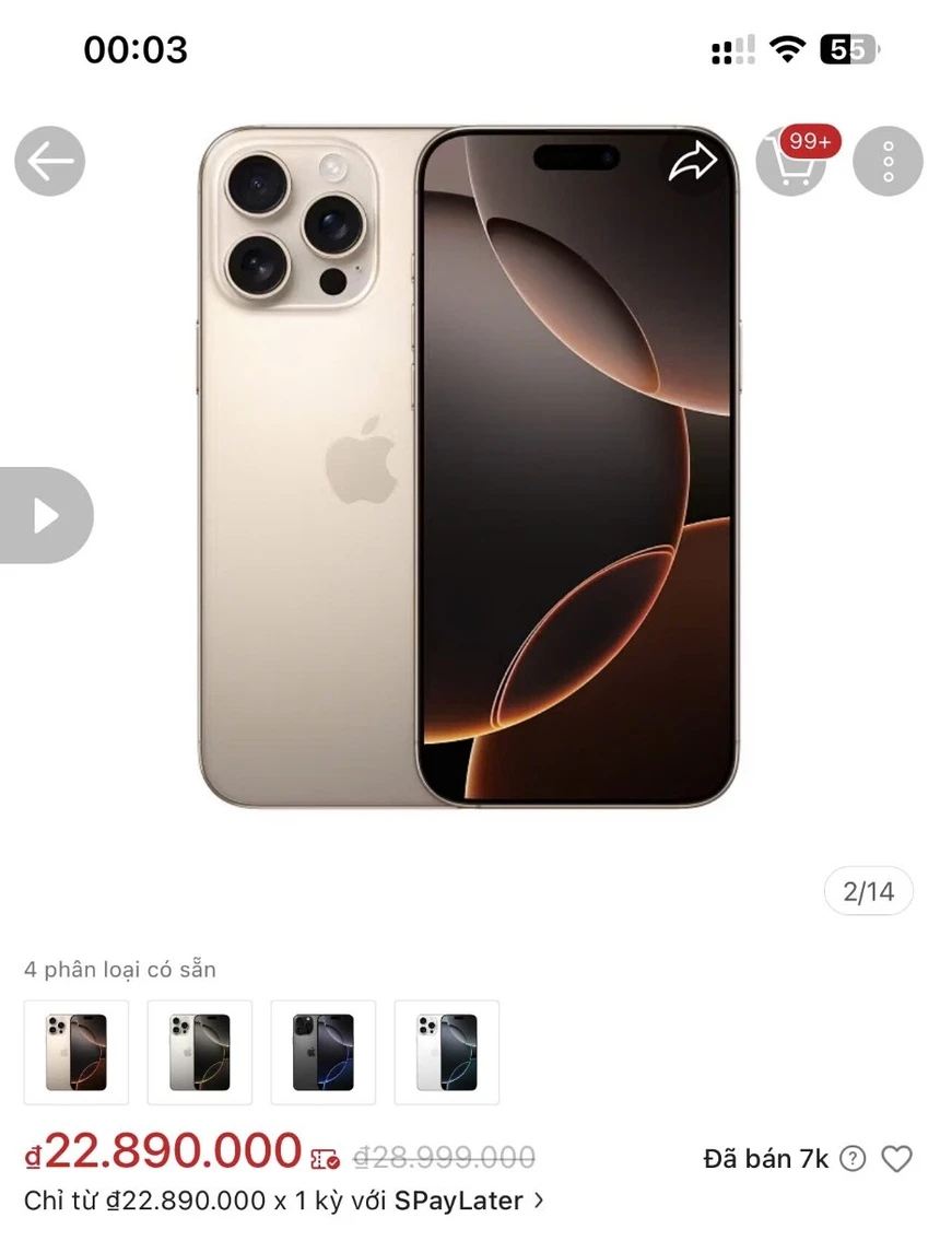 Một mẫu iPhone đang giảm kỷ lục tại Việt Nam- Ảnh 1.