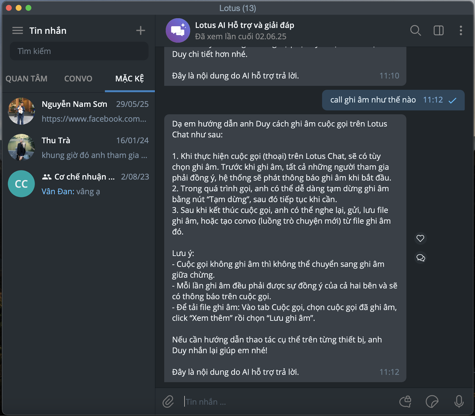 Lotus for Work: "Mục tiêu là cung cấp cả một môi trường làm việc, chứ chỉ để chat thì nhiều app làm rồi"- Ảnh 5. Lotus for Work: "Mục tiêu là cung cấp cả một môi trường làm việc, chứ chỉ để chat thì nhiều app làm rồi"- Ảnh 5.