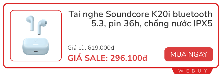 6 mẫu Loa, Tai nghe đáng sắm nhất dịp này: Redmi, Baseus, Soundcore... tất cả đều dưới 300.000đ- Ảnh 10.