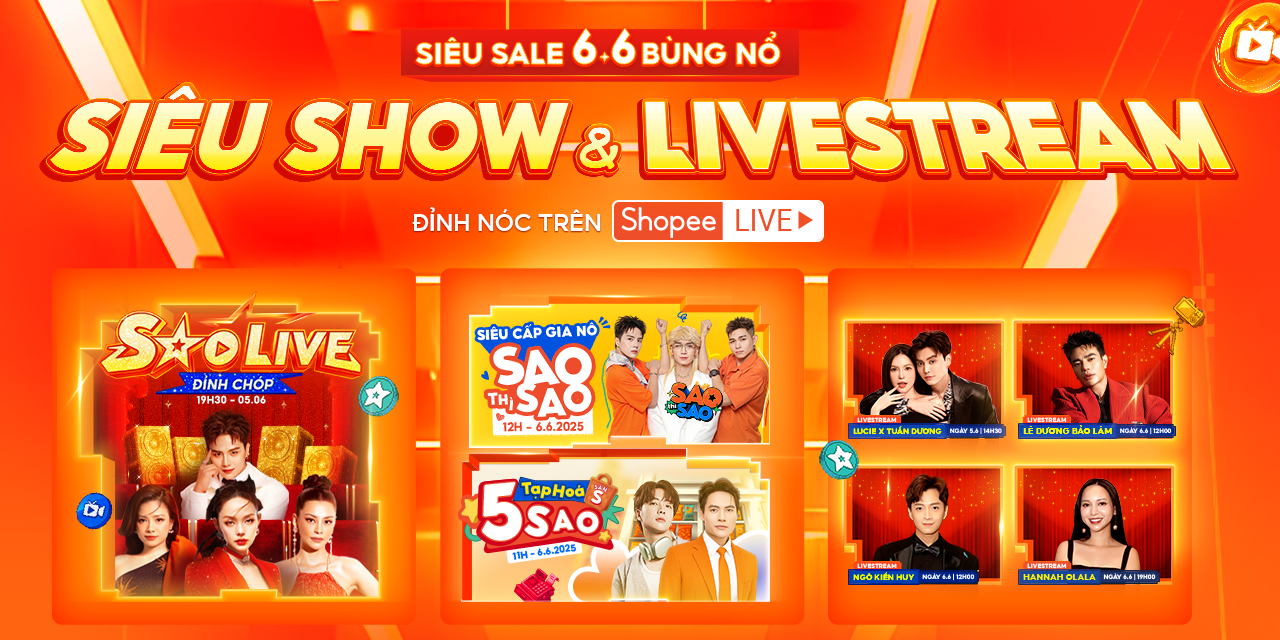 Shopee triển khai chương trình “6.6 Siêu Sale Giữa Năm” với ưu đãi vận chuyển 0 đồng cùng loạt hoạt động giải trí- Ảnh 2. Shopee triển khai chương trình “6.6 Siêu Sale Giữa Năm” với ưu đãi vận chuyển 0 đồng cùng loạt hoạt động giải trí- Ảnh 2.