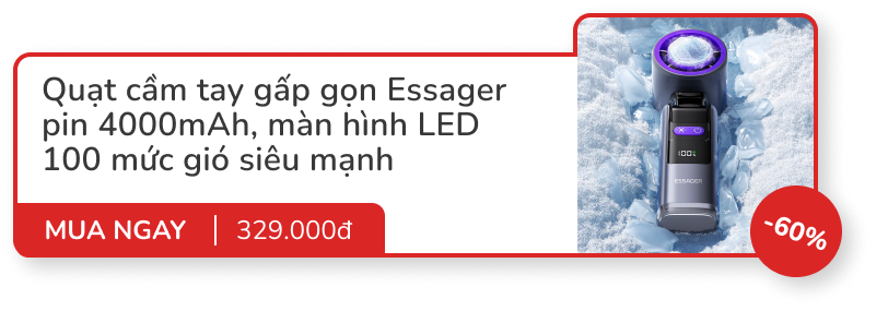 Sale đôi 6/6: Pin dự phòng Ugreen -36%, quạt mini siêu mát 329.000đ, điện thoại Honor giảm mạnh 24%- Ảnh 5.