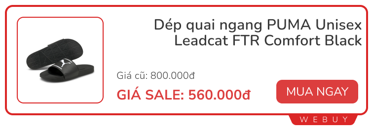 Puma, adidas, Goya, Coolmate sale đến 65%: Giày dép, túi xách, quần áo hàng hiệu... chỉ từ 49.000đ- Ảnh 4.