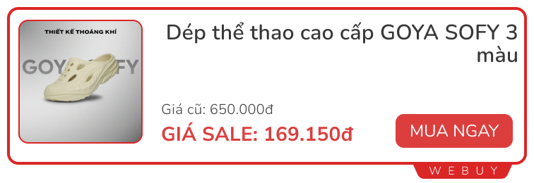 Puma, adidas, Goya, Coolmate sale đến 65%: Giày dép, túi xách, quần áo hàng hiệu... chỉ từ 49.000đ- Ảnh 12.