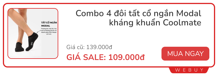 Puma, adidas, Goya, Coolmate sale đến 65%: Giày dép, túi xách, quần áo hàng hiệu... chỉ từ 49.000đ- Ảnh 16.