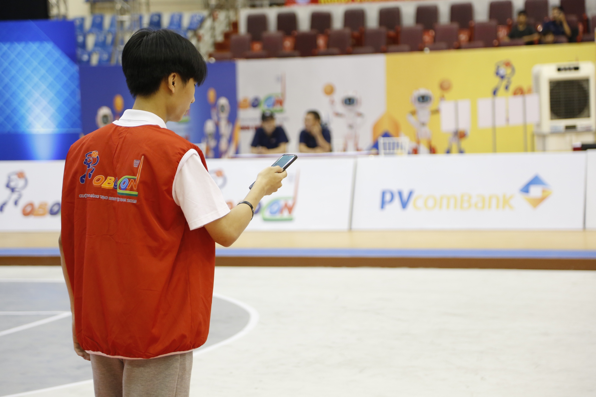 Robocon Việt Nam 2025: Các đội mạnh trở lại đầy ấn tượng tại vòng sơ tuyển- Ảnh 22. Robocon Việt Nam 2025: Các đội mạnh trở lại đầy ấn tượng tại vòng sơ tuyển- Ảnh 22.
