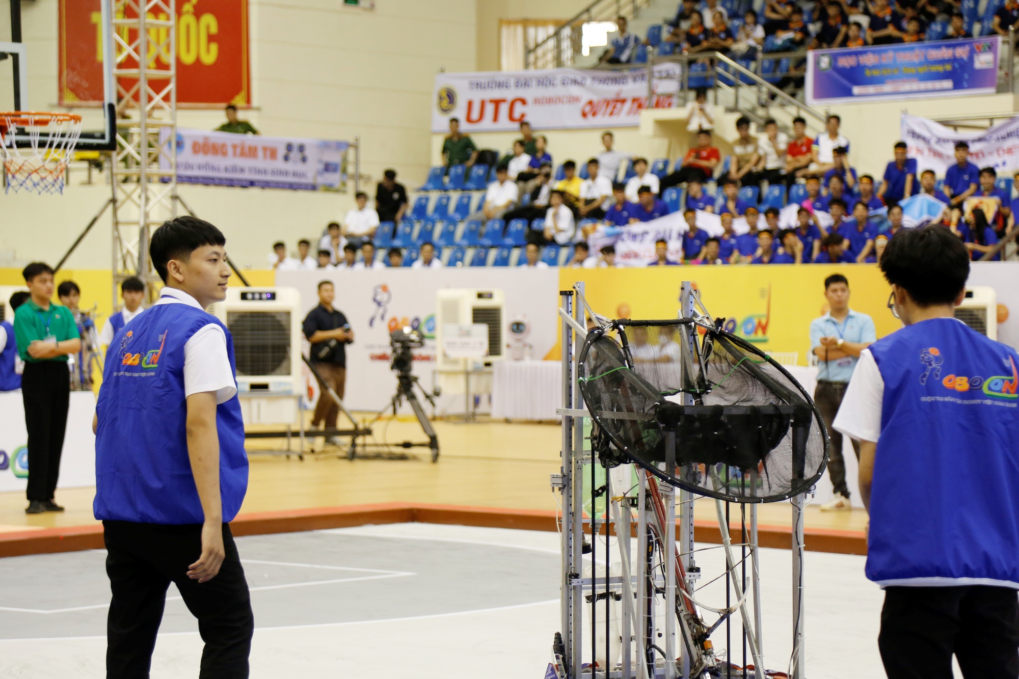 Robocon Việt Nam 2025: Các đội mạnh trở lại đầy ấn tượng tại vòng sơ tuyển- Ảnh 8. Robocon Việt Nam 2025: Các đội mạnh trở lại đầy ấn tượng tại vòng sơ tuyển- Ảnh 8.
