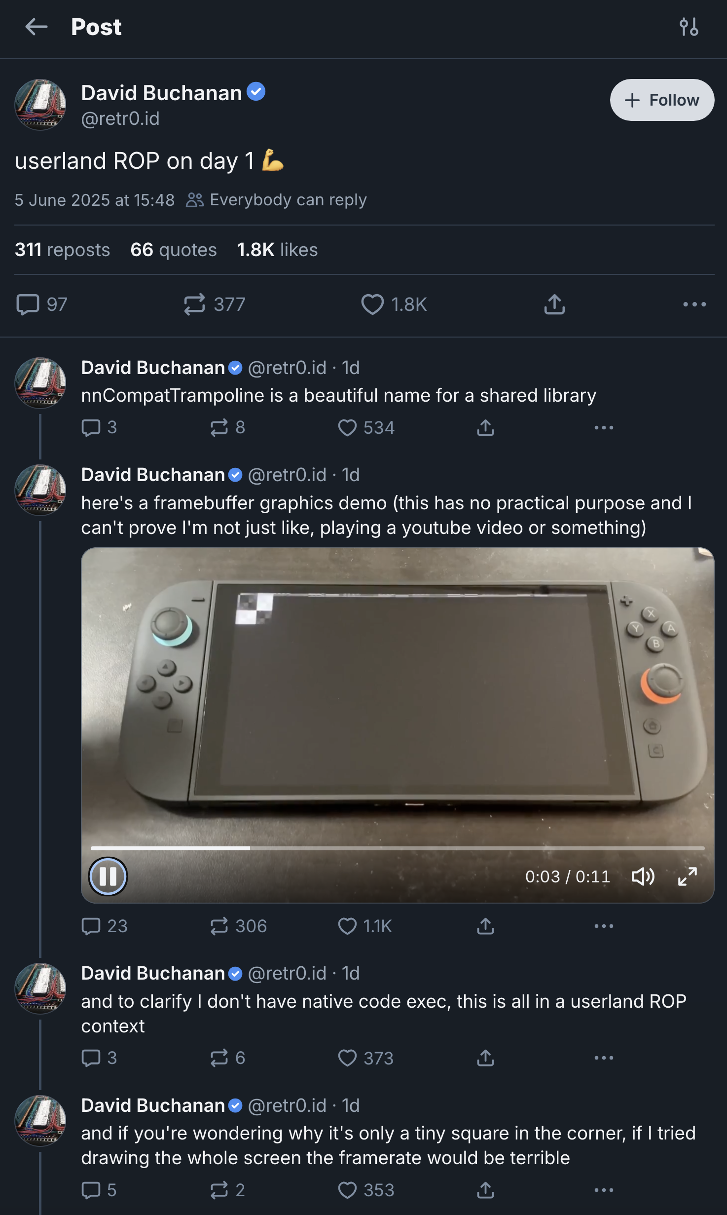 Nintendo Switch 2 bị 