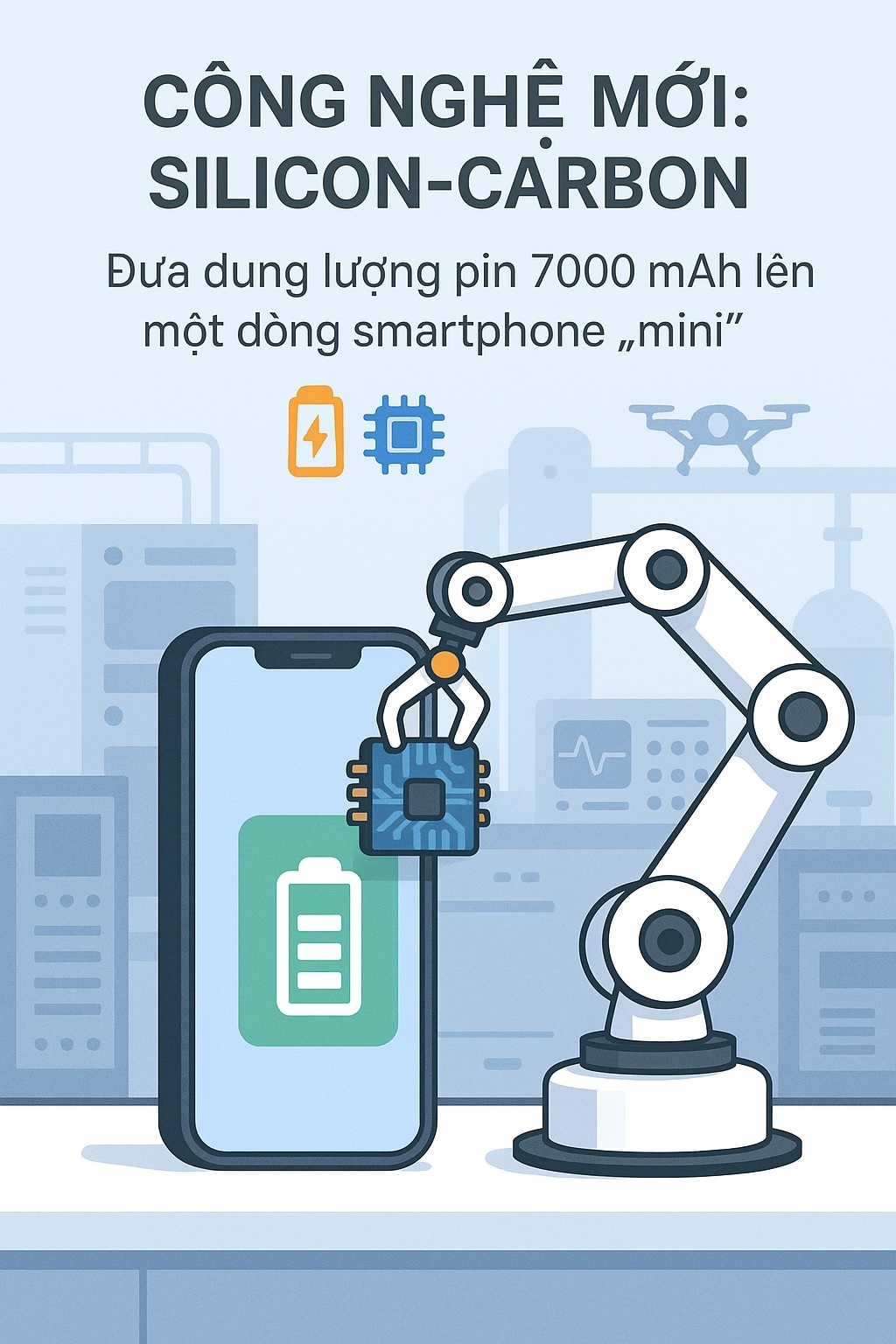 Không thể tin được: Vivo sắp ra mắt smartphone 'mini' 6.3 inch mà có viên pin tới 7000 mAh- Ảnh 1. Không thể tin được: Vivo sắp ra mắt smartphone 'mini' 6.3 inch mà có viên pin tới 7000 mAh- Ảnh 1.
