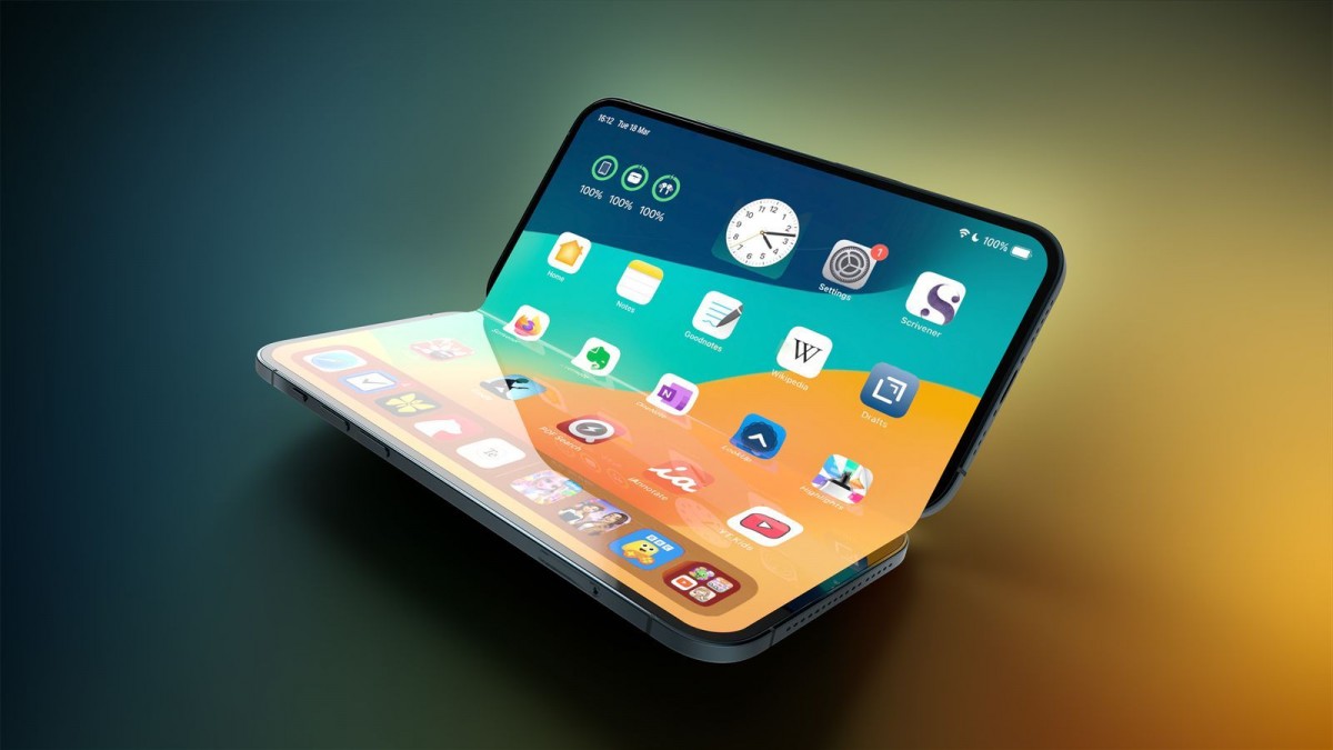 iPhone gập là có thật: Samsung xây hẳn một dây chuyền mới để cung cấp tấm nền OLED gập cho Apple- Ảnh 1.