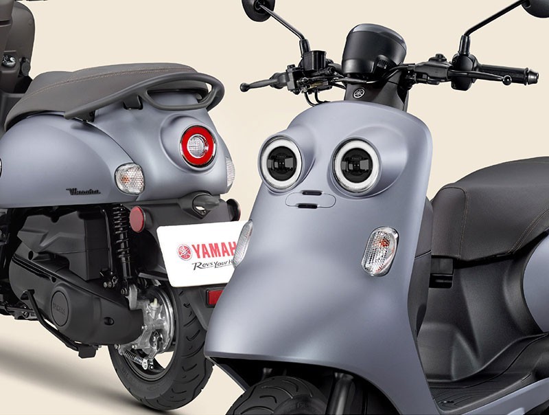 Siêu phẩm xe ga 125cc của Yamaha mở bán: Thiết kế độc lạ, tiêu thụ chưa tới 2L/100 km xăng- Ảnh 2. Siêu phẩm xe ga 125cc của Yamaha mở bán: Thiết kế độc lạ, tiêu thụ chưa tới 2L/100 km xăng- Ảnh 2.