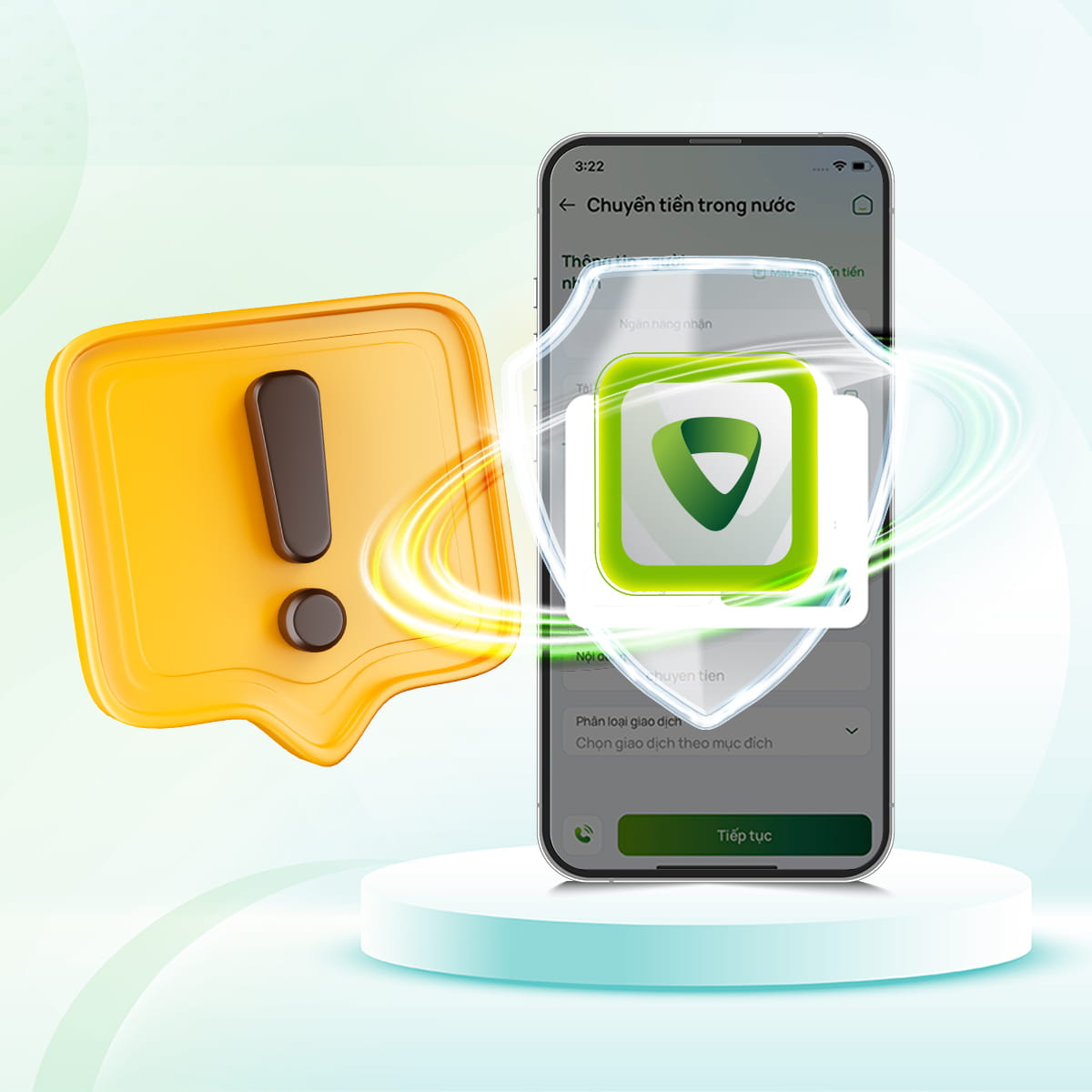 Ai đang dùng Vietcombank, VietinBank, BIDV cần nắm rõ tính năng nhận diện lừa đảo mới- Ảnh 1. Ai đang dùng Vietcombank, VietinBank, BIDV cần nắm rõ tính năng nhận diện lừa đảo mới- Ảnh 1.