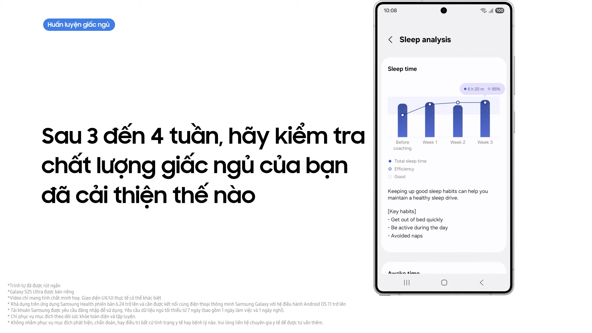 Điểm mặt tính năng sức khỏe mới trên Galaxy Watch8 series: Đo sức ép mạch máu, chỉ số chống oxy hóa, huấn luyện giấc ngủ và chạy bộ- Ảnh 11. Điểm mặt tính năng sức khỏe mới trên Galaxy Watch8 series: Đo sức ép mạch máu, chỉ số chống oxy hóa, huấn luyện giấc ngủ và chạy bộ- Ảnh 11.