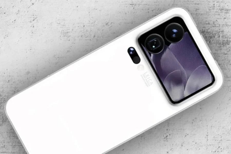 Xuất hiện chiếc smartphone Xiaomi với màn hình ở mặt lưng- Ảnh 1. Xuất hiện chiếc smartphone Xiaomi với màn hình ở mặt lưng- Ảnh 1.