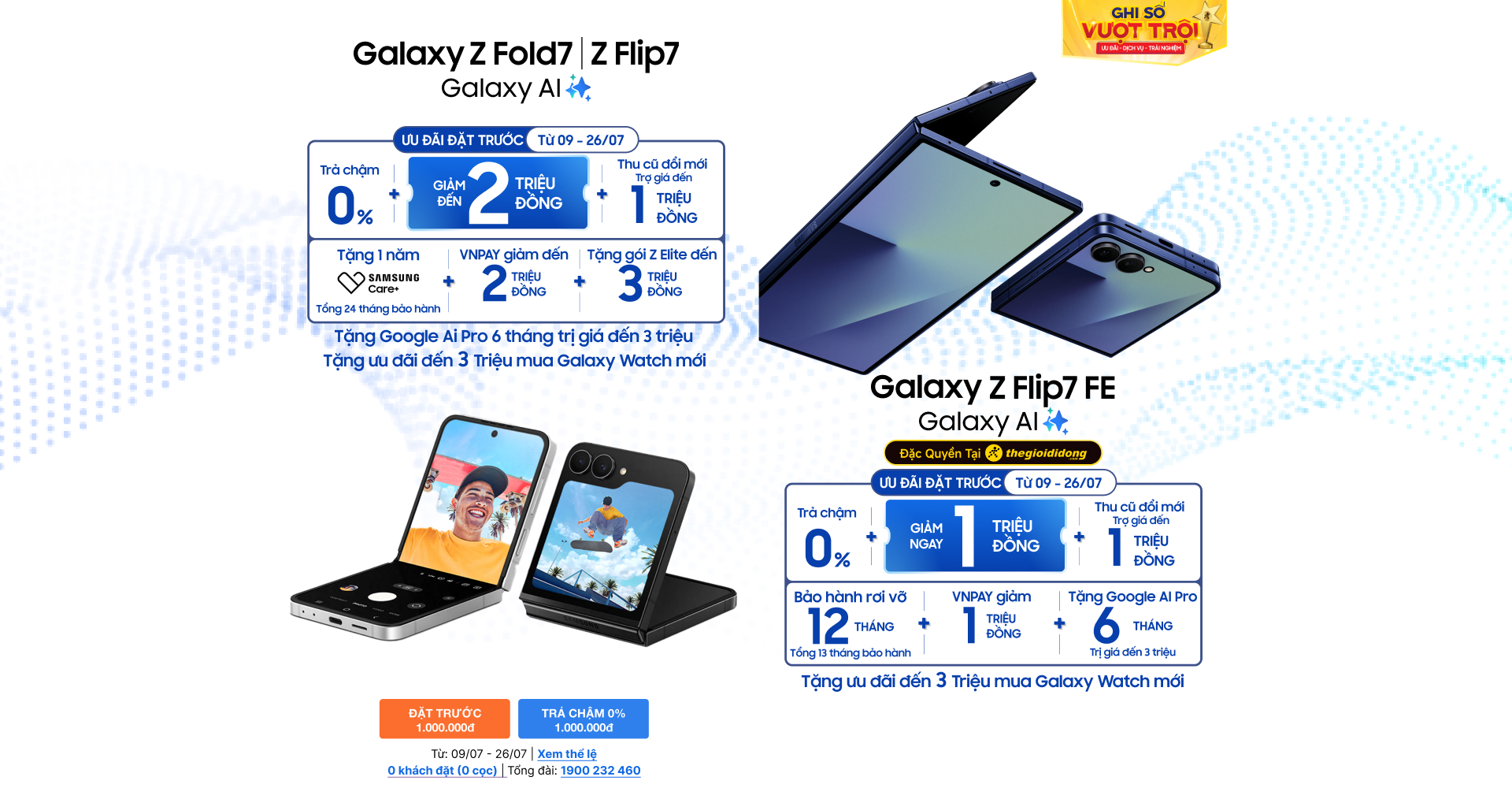 Ra mắt Samsung Galaxy Z mới: Đặt trước Z Flip7, Z Fold7 nhận ưu đãi cực sốc- Ảnh 2. Ra mắt Samsung Galaxy Z mới: Đặt trước Z Flip7, Z Fold7 nhận ưu đãi cực sốc- Ảnh 2.