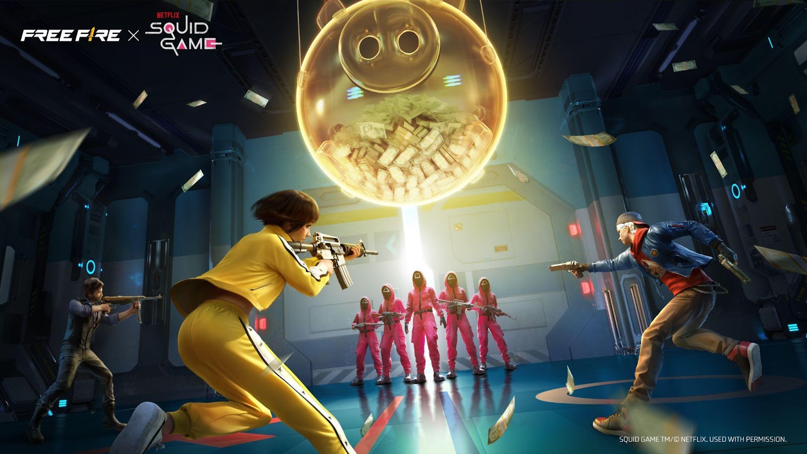 Game thủ Free Fire đã có thể du hành vào vũ trụ Squid Game ngay từ hôm nay!- Ảnh 1. Game thủ Free Fire đã có thể du hành vào vũ trụ Squid Game ngay từ hôm nay!- Ảnh 1.