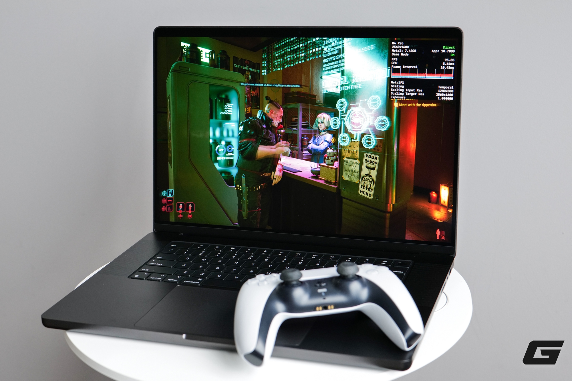 Không đùa đâu: MacBook Pro chơi Cyberpunk 2077 cả trăm FPS, còn hai mẫu Mac "quốc dân" cũng chạy vèo vèo- Ảnh 23. Không đùa đâu: MacBook Pro chơi Cyberpunk 2077 cả trăm FPS, còn hai mẫu Mac "quốc dân" cũng chạy vèo vèo- Ảnh 23.
