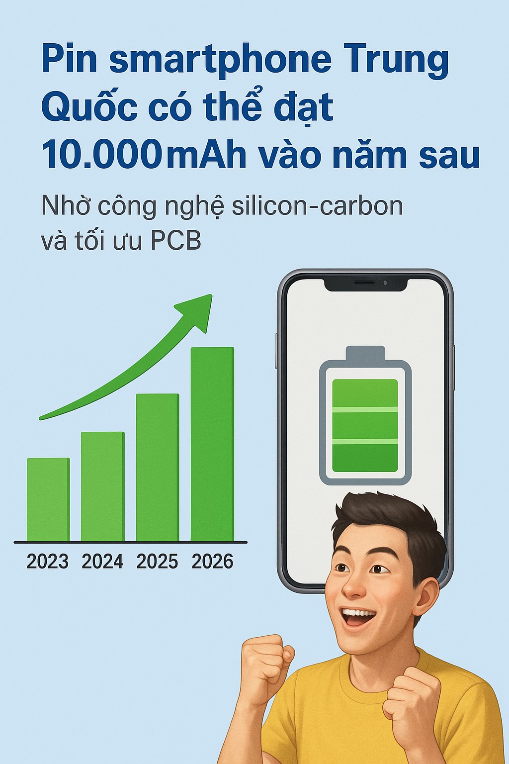 Smartphone Trung Quốc Sẽ Có Viên Pin Dung Lượng Tới 10.000Mah Vào Năm Sau- Ảnh 1. Smartphone Trung Quốc Sẽ Có Viên Pin Dung Lượng Tới 10.000Mah Vào Năm Sau- Ảnh 1.