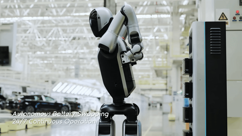 Thắc mắc thời AI: Robot tự thay pin thì có giống con người tự lấy cơm để ăn không?- Ảnh 1. Thắc mắc thời AI: Robot tự thay pin thì có giống con người tự lấy cơm để ăn không?- Ảnh 1.