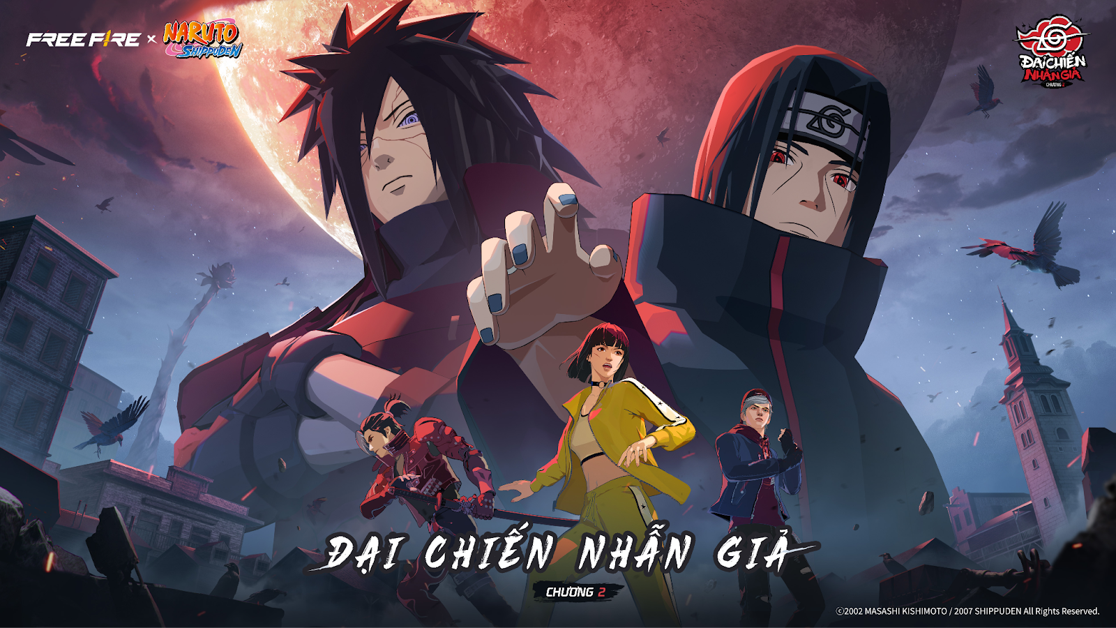 Đại chiến nhẫn giả bùng nổ trong Free Fire x NARUTO SHIPPUDEN: sự kiện "kết nối đa vũ trụ" tái xuất với chương 2- Ảnh 1.