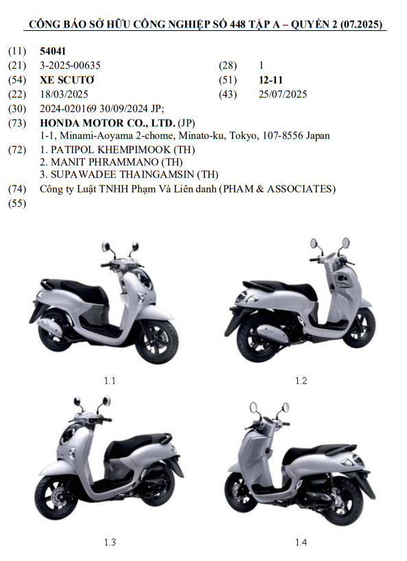 Thêm mẫu xe ga mới được Honda đăng ký tại Việt Nam: “ăn xăng” chỉ 1,7 lít/100 km, trang bị không kém cạnh Vision- Ảnh 2. Thêm mẫu xe ga mới được Honda đăng ký tại Việt Nam: “ăn xăng” chỉ 1,7 lít/100 km, trang bị không kém cạnh Vision- Ảnh 2.