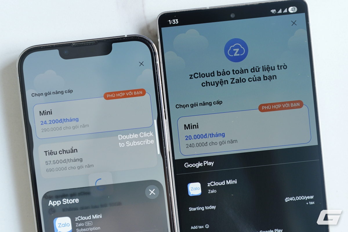 Zalo thu phí zCloud trên iPhone đắt hơn Android, người dùng hỏi tại sao vậy?- Ảnh 1. Zalo thu phí zCloud trên iPhone đắt hơn Android, người dùng hỏi tại sao vậy?- Ảnh 1.
