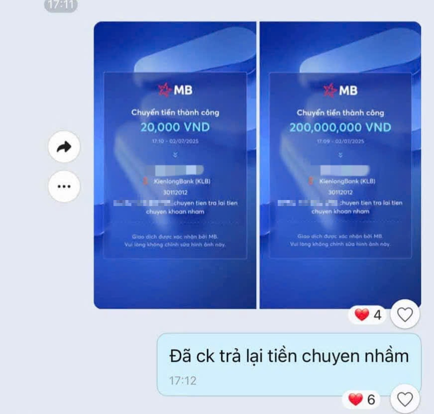 Sau khi tài khoản được cộng 200 triệu đồng, gia đình ở Lâm Đồng nhận thêm cuộc điện thoại từ số lạ, vội vàng báo công an- Ảnh 1. Sau khi tài khoản được cộng 200 triệu đồng, gia đình ở Lâm Đồng nhận thêm cuộc điện thoại từ số lạ, vội vàng báo công an- Ảnh 1.
