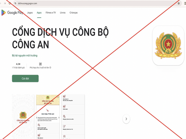 Bộ Công an cảnh báo thủ đoạn lừa đảo cài ứng dụng VNeID giả mạo- Ảnh 2. Bộ Công an cảnh báo thủ đoạn lừa đảo cài ứng dụng VNeID giả mạo- Ảnh 2.
