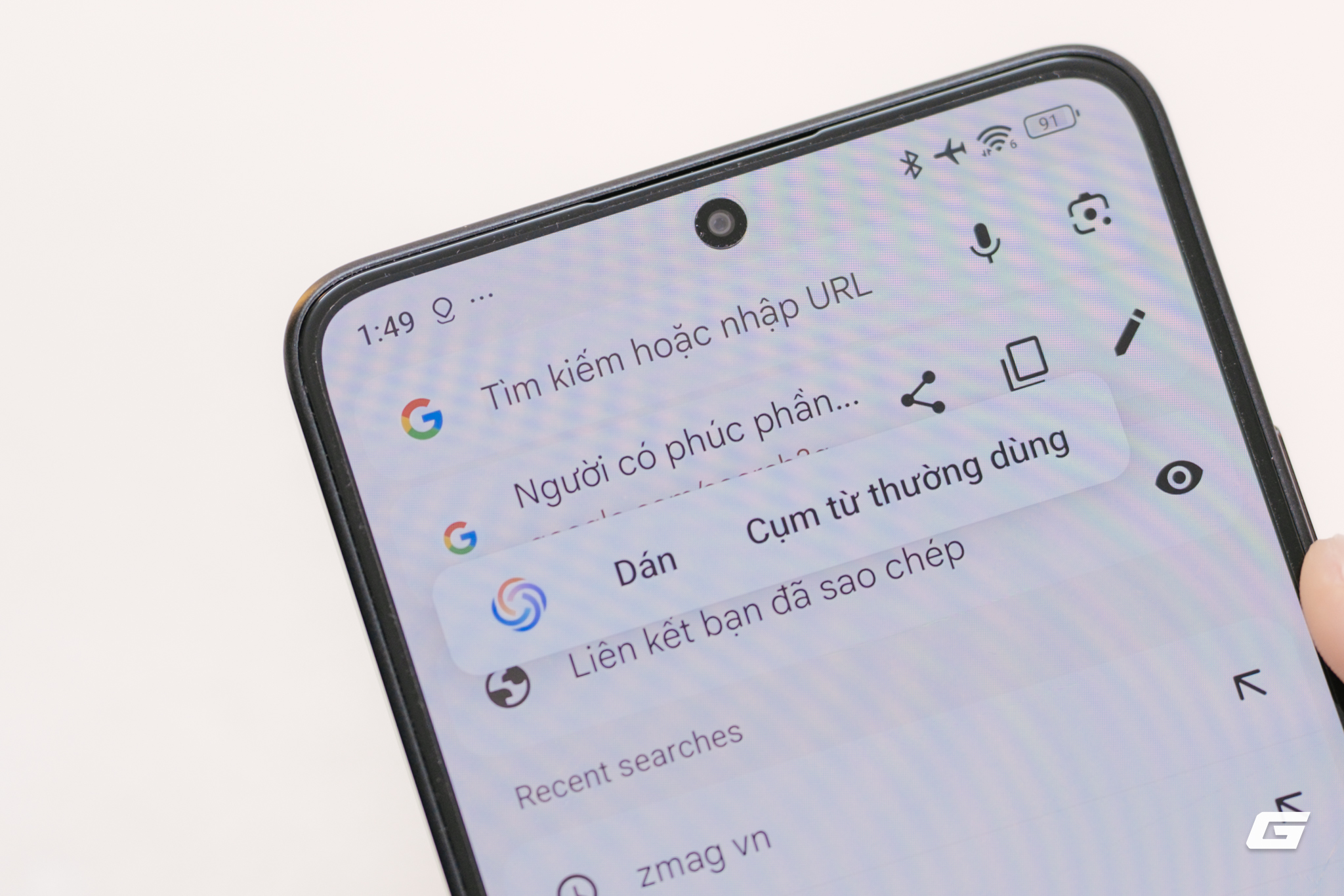 Trải nghiệm máy tính bảng 